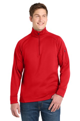 Tech Fleece 1/4-Zip Pullover - Sport-Tek F247, ready for custom embroidery or printing