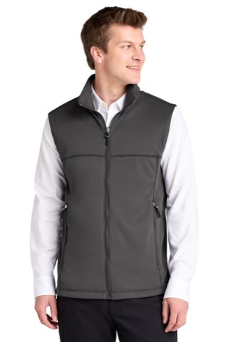 Collective Smooth Fleece Vest - Port Authority F906, ready for custom embroidery or printing