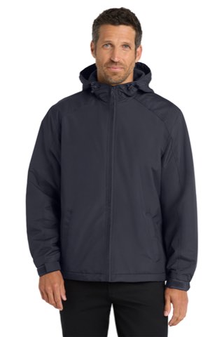 Hooded Charger Jacket - Port Authority J327, ready for custom embroidery or printing