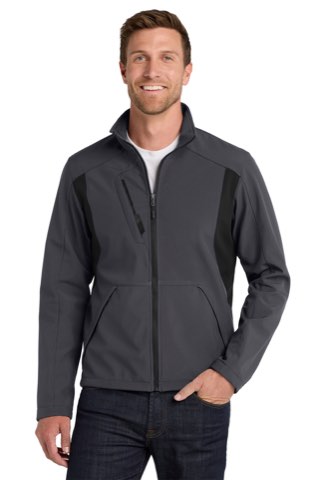 Back-Block Soft Shell Jacket - Port Authority J336, ready for custom embroidery or printing