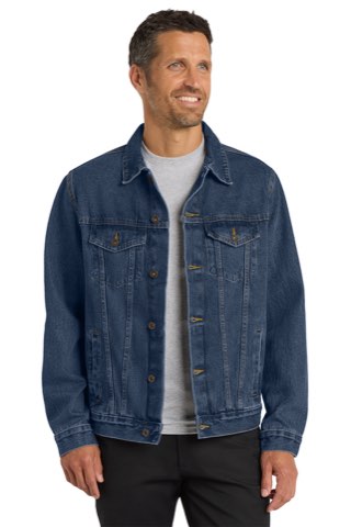 Denim Jacket - Port Authority J7620, ready for custom embroidery or printing