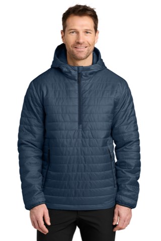 Packable Puffy Anorak - Port Authority J855, ready for custom embroidery or printing
