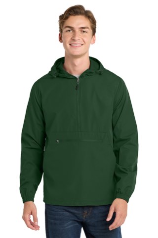 Packable Anorak - Sport-Tek JST66, ready for custom embroidery or printing