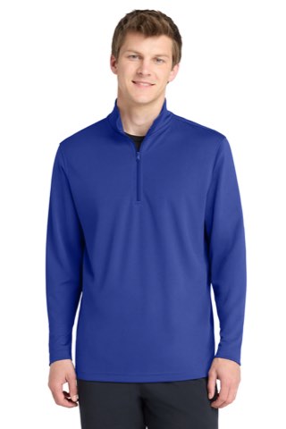 Dry Zone UV Micro-Mesh 1/4-Zip - Port Authority K112, ready for custom embroidery or printing