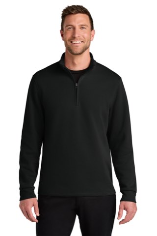 Wearever Signature Double Pique 1/4-Zip - Port Authority K210, ready for custom embroidery or printing