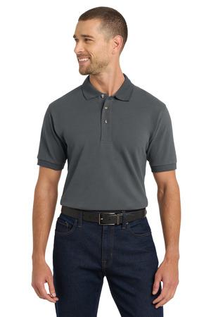 Pique Knit Polo - Port Authority K420, ready for custom embroidery or printing