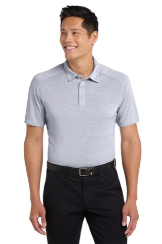Digi Heather Performance Polo - Port Authority K574, ready for custom embroidery or printing