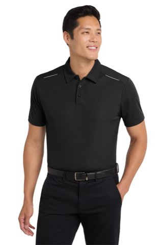Pinpoint Mesh Polo - Port Authority K580, ready for custom embroidery or printing