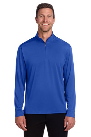 C-FREE Snag-Proof 1/4-Zip - Port Authority K865, ready for custom embroidery or printing