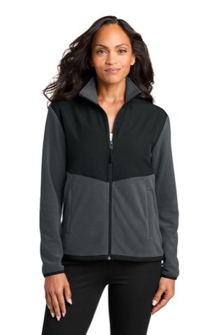 Women's Therma-Tek Fleece Jacket - Port Authority L180, ready for custom embroidery or printing