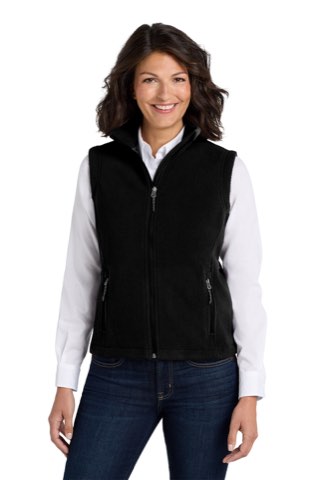 Women's Value Fleece Vest - Port Authority L219, ready for custom embroidery or printing
