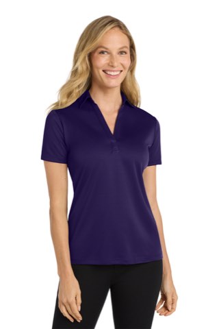 Women's Silk Touch Performance Polo - Port Authority L540, ready for custom embroidery or printing