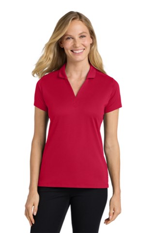 Women's Rapid Dry Mesh Polo - Port Authority L573, ready for custom embroidery or printing