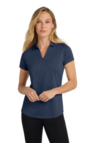 Women's Digi Heather Performance Polo - Port Authority L574, ready for custom embroidery or printing