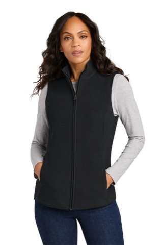 Women's C-FREE Fleece Vest - Port Authority L702, ready for custom embroidery or printing