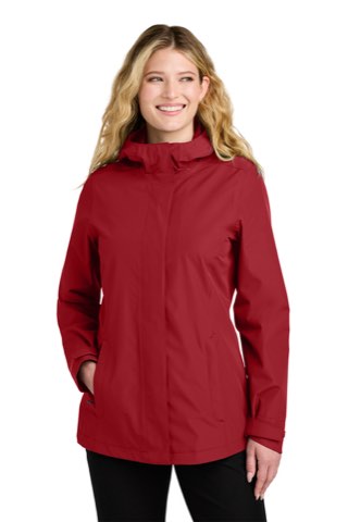 Women's C-FREE Rain Jacket - Port Authority L714, ready for custom embroidery or printing