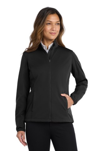 Women's Active Soft Shell Jacket - Port Authority L717, ready for custom embroidery or printing