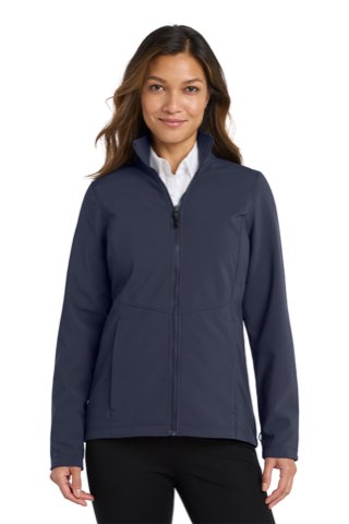 Women's Collective Soft Shell Jacket - Port Authority L901, ready for custom embroidery or printing