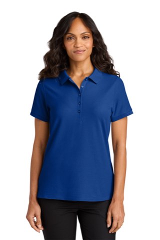 Women's Wearever Signature Pique Polo - Port Authority LK200, ready for custom embroidery or printing