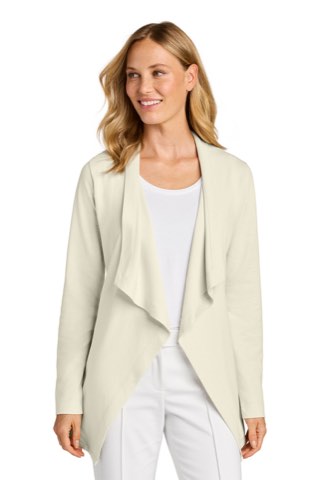Women's Breakwater Open Cardigan - Port Authority LK820, ready for custom embroidery or printing