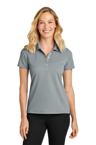 Women's Dry Zone Stain-Release Grid Polo - Port Authority LK845, ready for custom embroidery or printing