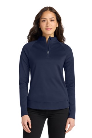 Women's C-FREE Cypress 1/4-Zip - Port Authority LK870, ready for custom embroidery or printing