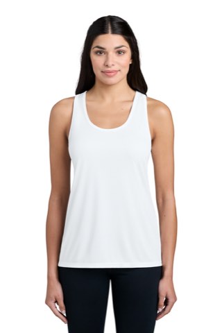 Women's Performance Tank - Port & Company LPC380TT, ready for custom embroidery or printing