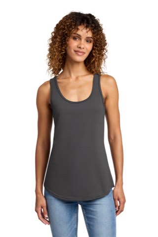 Women's Core Cotton Tank Top - Port & Company LPC54TT, ready for custom embroidery or printing