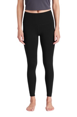 Women's High Rise 7/8 Legging - Sport-Tek LPST891, ready for custom embroidery or printing