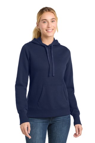 Women's Pullover Hooded Sweatshirt - Sport-Tek LST254, ready for custom embroidery or printing