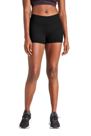 Women's Interval 3” Short - Sport-Tek LST475, ready for custom embroidery or printing