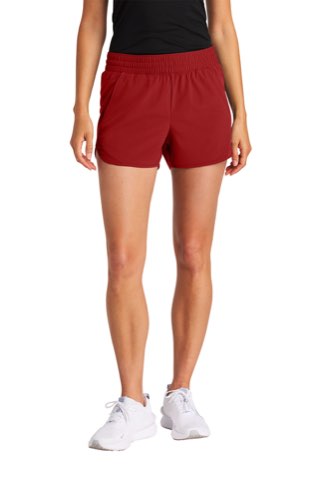 Women's Repeat Swift Short - Sport-Tek LST484, ready for custom embroidery or printing