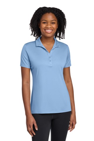 Women's PosiCharge Re-Compete Polo - Sport-Tek LST725, ready for custom embroidery or printing