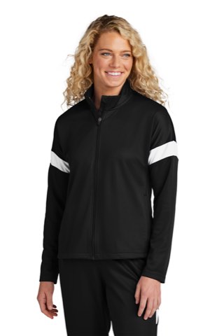 Women's Travel Full-Zip Jacket - Sport-Tek LST800, ready for custom embroidery or printing