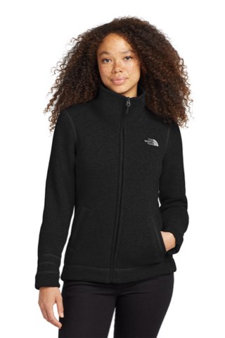 Women's Sweater Fleece Jacket - The North Face NF0A3LH8, ready for custom embroidery or printing
