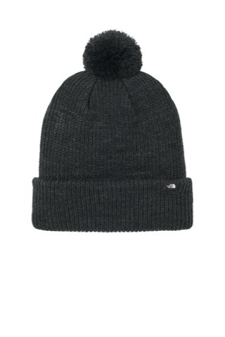 Pom Beanie - The North Face NF0A7RGI, ready for custom embroidery or printing