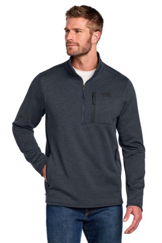 Skyline 1/2-Zip Fleece - The North Face NF0A7V63, ready for custom embroidery or printing