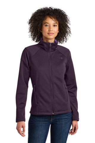 Women's Chest Logo Ridgewall Soft Shell Jacket - The North Face NF0A88D4, ready for custom embroidery or printing