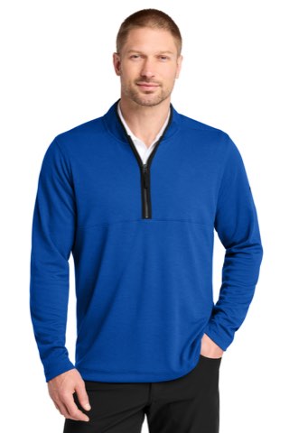 Textured 1/2-Zip Cover-Up - Nike NKDX6702, ready for custom embroidery or printing
