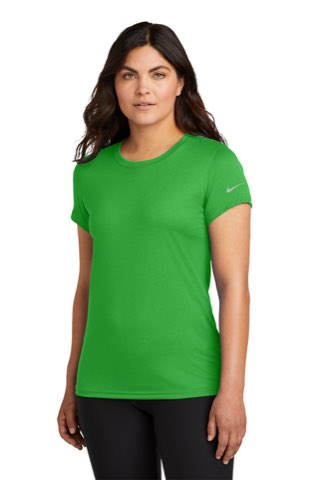 Women's Swoosh Sleeve rLegend Tee - Nike NKDX8734, ready for custom embroidery or printing
