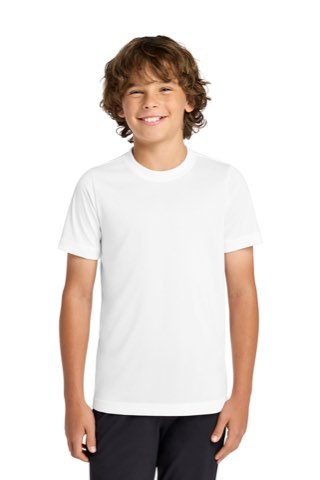 Youth Swoosh Sleeve rLegend Tee - Nike NKDX8787, ready for custom embroidery or printing