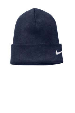 Team Cuffed Beanie - Nike NKFB6539, ready for custom embroidery or printing