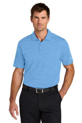 Dri-FIT Striated Polo - Nike NKFQ4792, ready for custom embroidery or printing