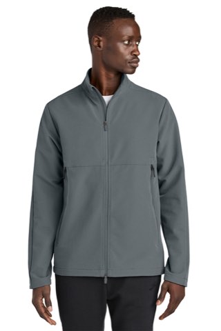 Full-Zip Soft Shell Jacket - Nike NKHM7926, ready for custom embroidery or printing