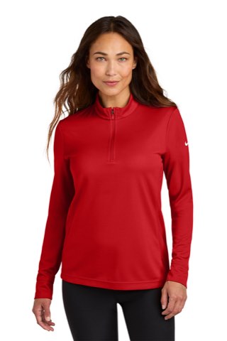 Women's Essential 1/2-Zip Cover-Up - Nike NKHM7969, ready for custom embroidery or printing