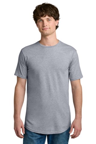 Cotton Long Body Tee - Next Level NL3602, ready for custom embroidery or printing