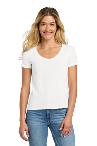 Women's Festival Scoop Neck Tee - Next Level NL5030, ready for custom embroidery or printing