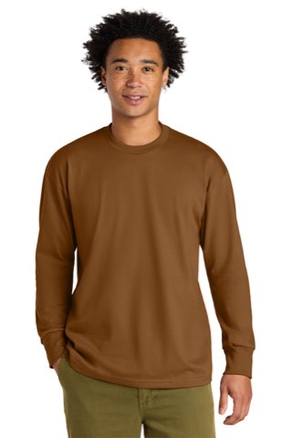 Heavyweight Long Sleeve Tee - Next Level NL7211, ready for custom embroidery or printing