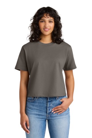 Women's Heavyweight Boxy Tee - Next Level NL7610, ready for custom embroidery or printing