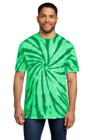 Tie-Dye Tee - Port & Company PC147, ready for custom embroidery or printing